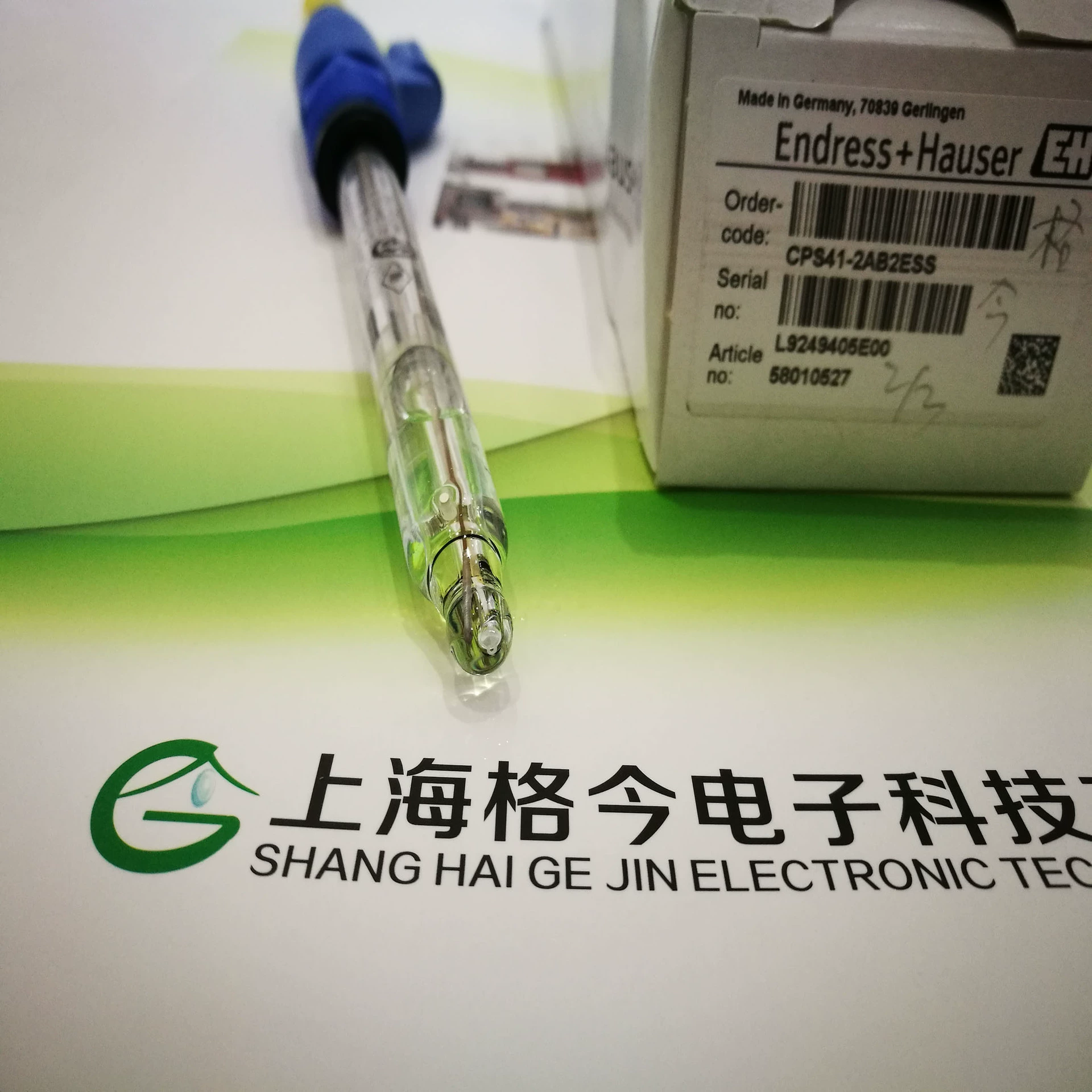 Ph стеклянный электрод/E + h/endershouse/CPS11D-7BA21/pH-МЕТР/датчик/качество воды онлайн