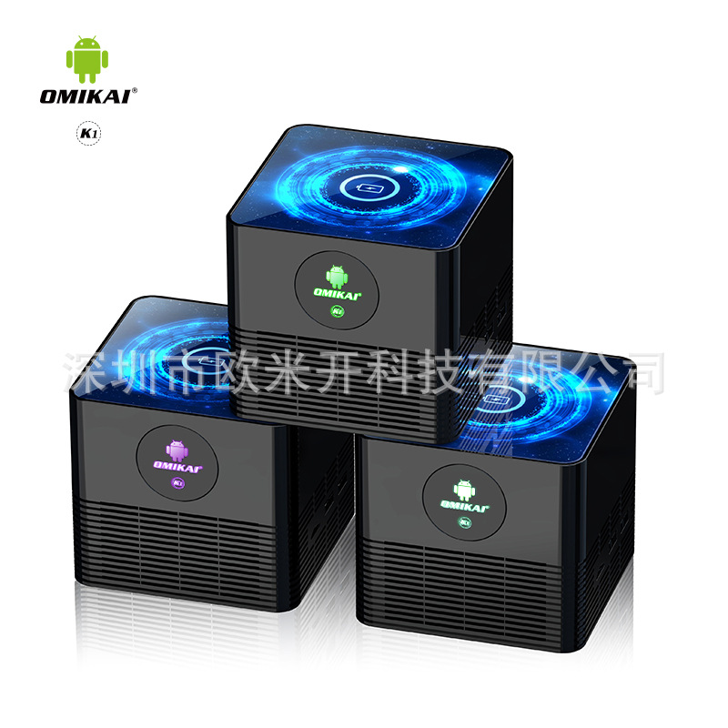 Cross-border new Omikai K1 Quanzhi Android 10 4G32G 6K smart wireless charging network set-top box
