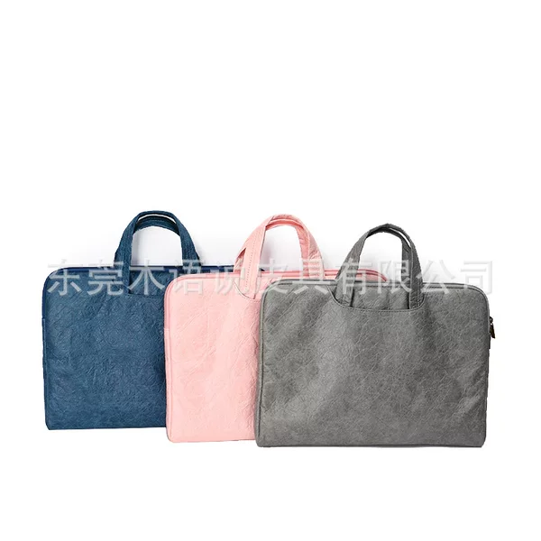 New waterproof tyvek computer bag wear-resistant environmental protection DuPont paper handbag portable business computer bag