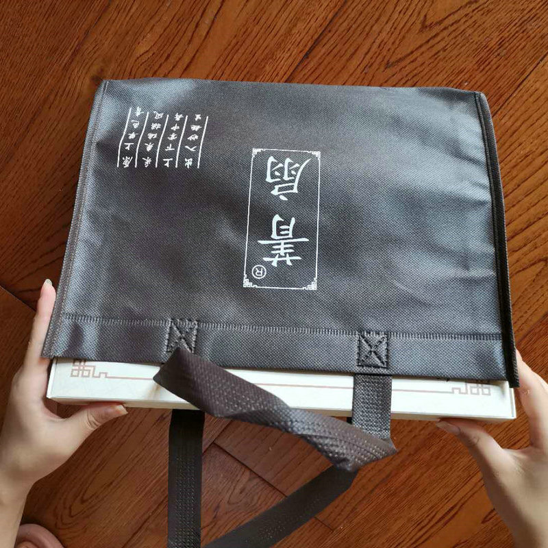 现货批发四川黄市特产旅游产品包装袋 手工编织菁扇包装袋