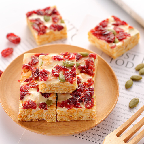 Kefan Snowflake Crispy Snacks Soft Fragrant Milk Fushaqima Breakfast Pastries Individually Packaged Office Snacks