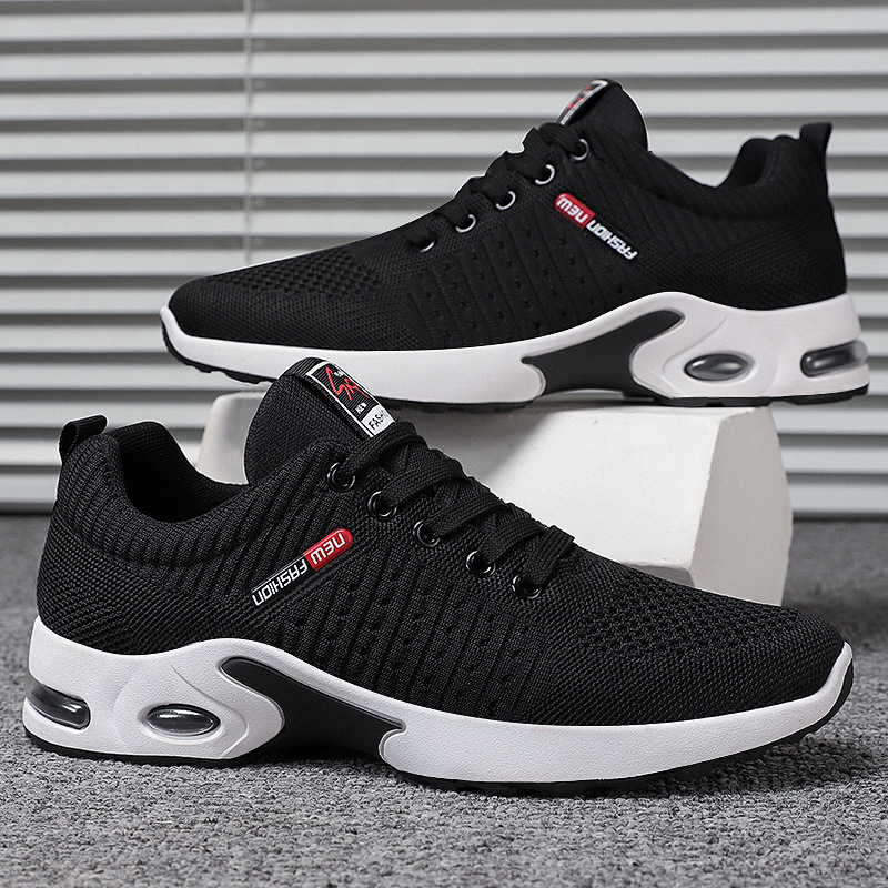Sports Shoes for Men 2024 Spring & Fall New Lightweight Shoes Men's Casual Running Shoes Wear-Resistant Non-Slip Soft Sole Men's Shoes Trbottomy