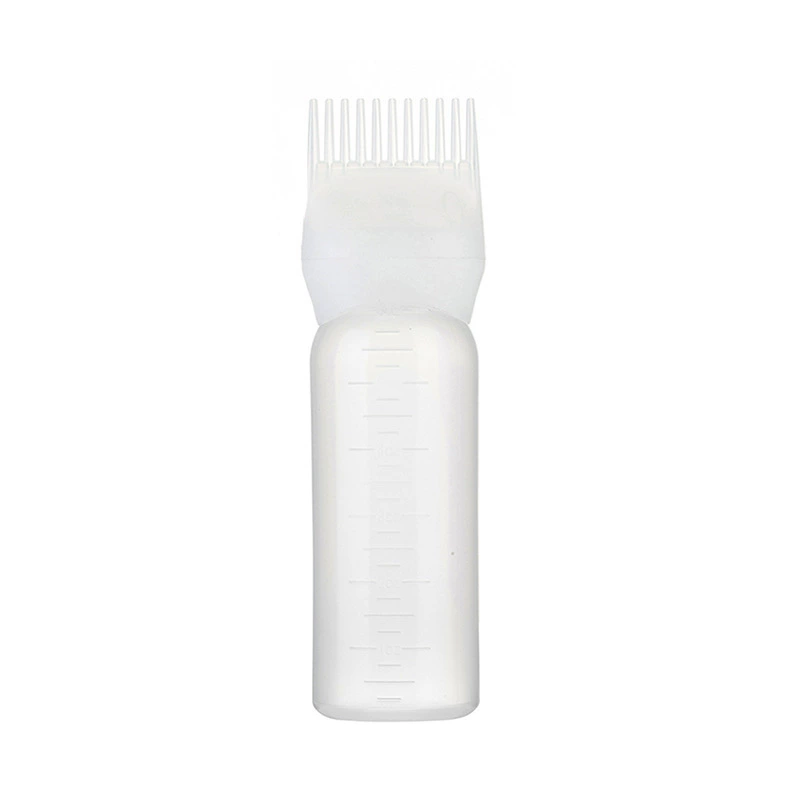 Hairdressing Applicator Bottle with Comb Tip, Multi-Color Options, Compact Salon Tool