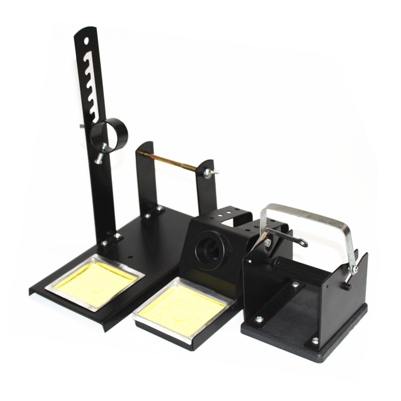 重型电烙铁架锡丝架多功能烙铁架圆形电烙铁架方形电烙铁架兴之源