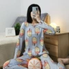 S blue snow cake long set