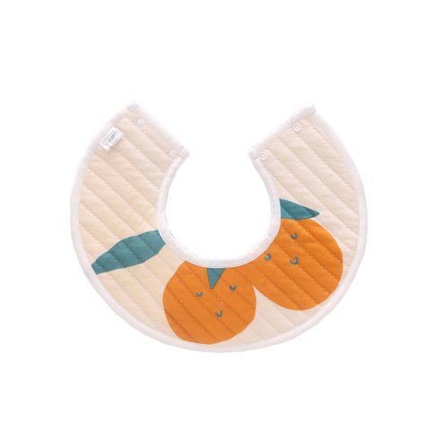 Autumn and winter new baby bibs waterproof baby saliva towel newborn 360° anti-dirty bib three-pack