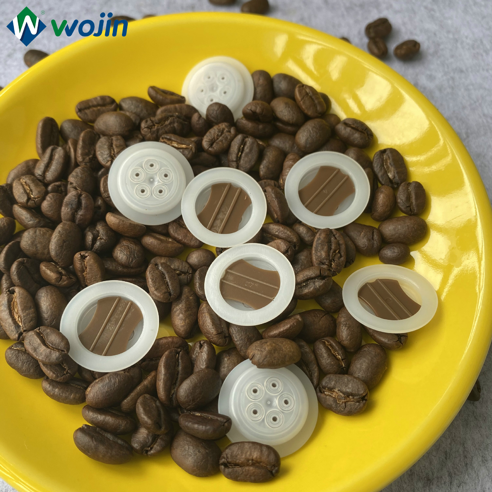 沧州优质批发咖啡豆透气阀 茶叶包装袋呼吸阀 食品包装袋排气阀