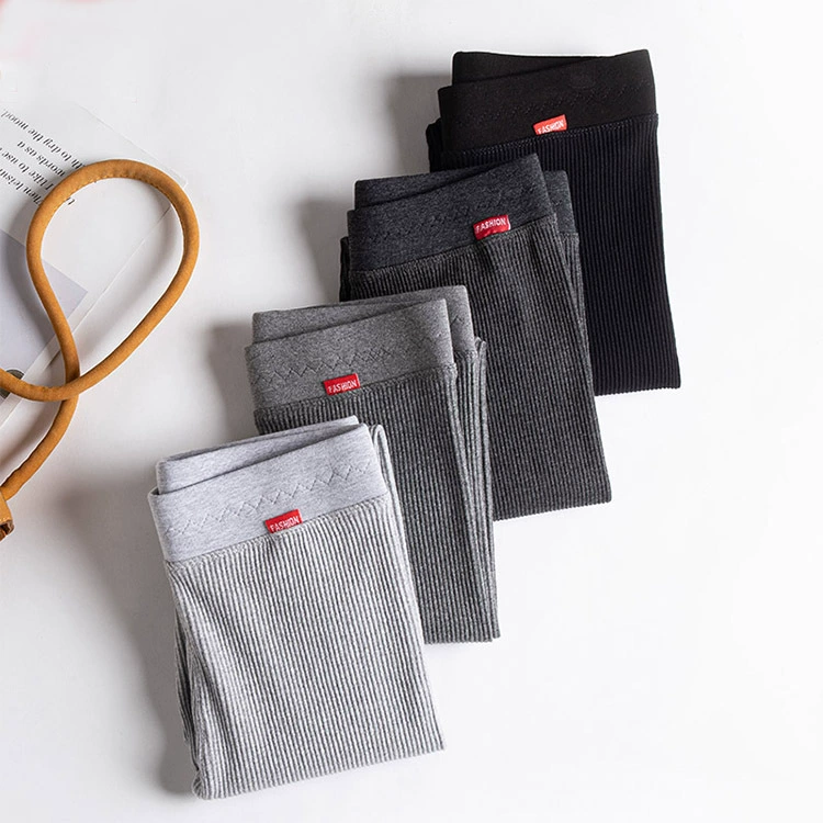 2021 серые леггинсы с резьбой, женские весенне-осенние Узкие Верхняя одежда с высокой талией, эластичные леггинсы, женские девять очков