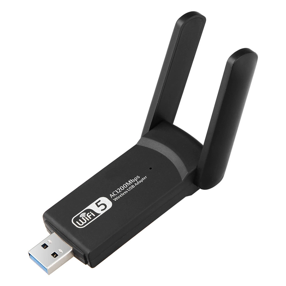Беспроводной сетевой адаптер Gigabit, двухдиапазонный AC, RTL8812BU 1200M USB беспроводной адаптер