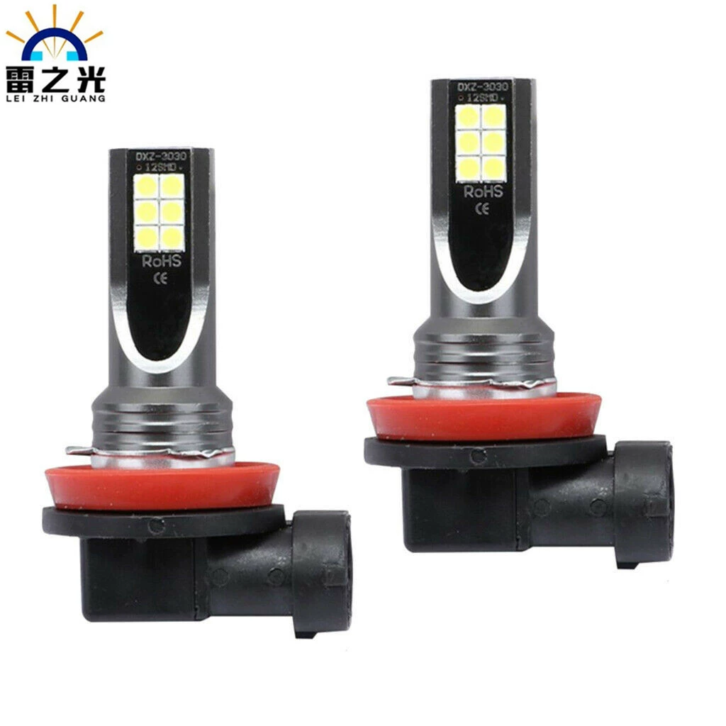 Прямые продажи с фабрики H11 H8 12SMD 110 Вт светодиодные противотуманные фары автомобиля DC12-24V 6500K