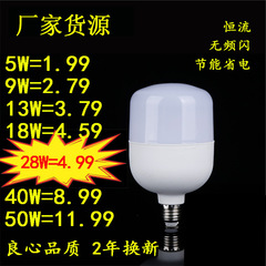 High-power LED ball bulb, LED light source&mdash;elegant and stylish white bulb for both "rich and handsome" and "wealthy and beautiful" aesthetics; energy-efficient LED bulb.
