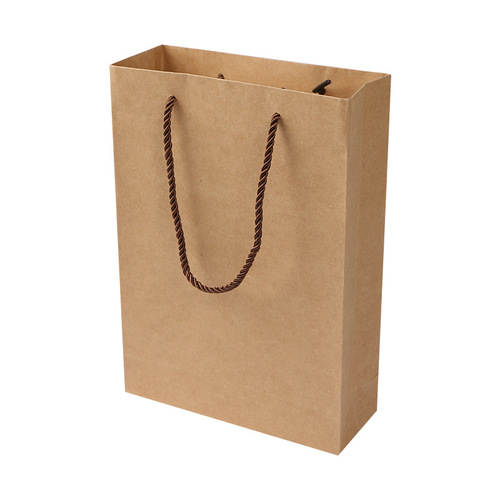 Wholesale baking packaging handbag paper bag mooncake packaging box packaging kraft paper bag vertical gift bag direct sales