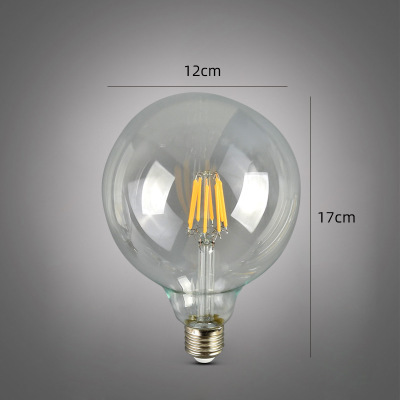 Edison bombilla E27 lámpara de filamento transparente creativa st64 retro imitación tungsteno transfronterizo Amazon bombilla led
