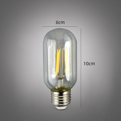 Edison bombilla E27 lámpara de filamento transparente creativa st64 retro imitación tungsteno transfronterizo Amazon bombilla led