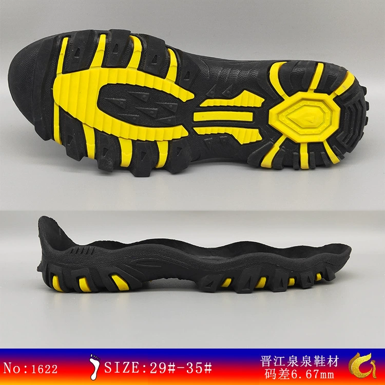 Quanquan завод прямые поставки эластичная амортизация TPR подошва модная тенденция Открытый Туризм Путешествия подошва