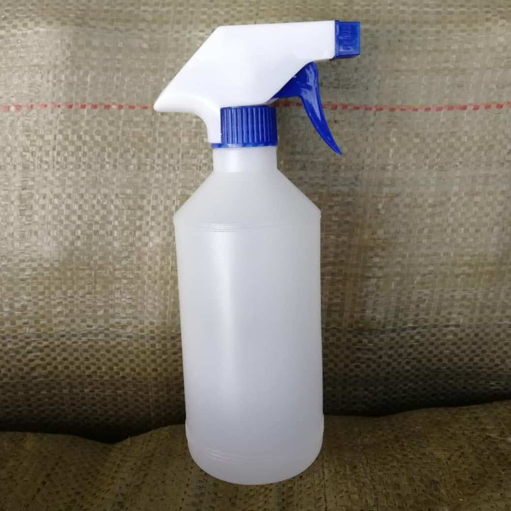 河南省500毫升机头水全能水清洗剂洁厕灵喷雾瓶营养液瓶出口日本