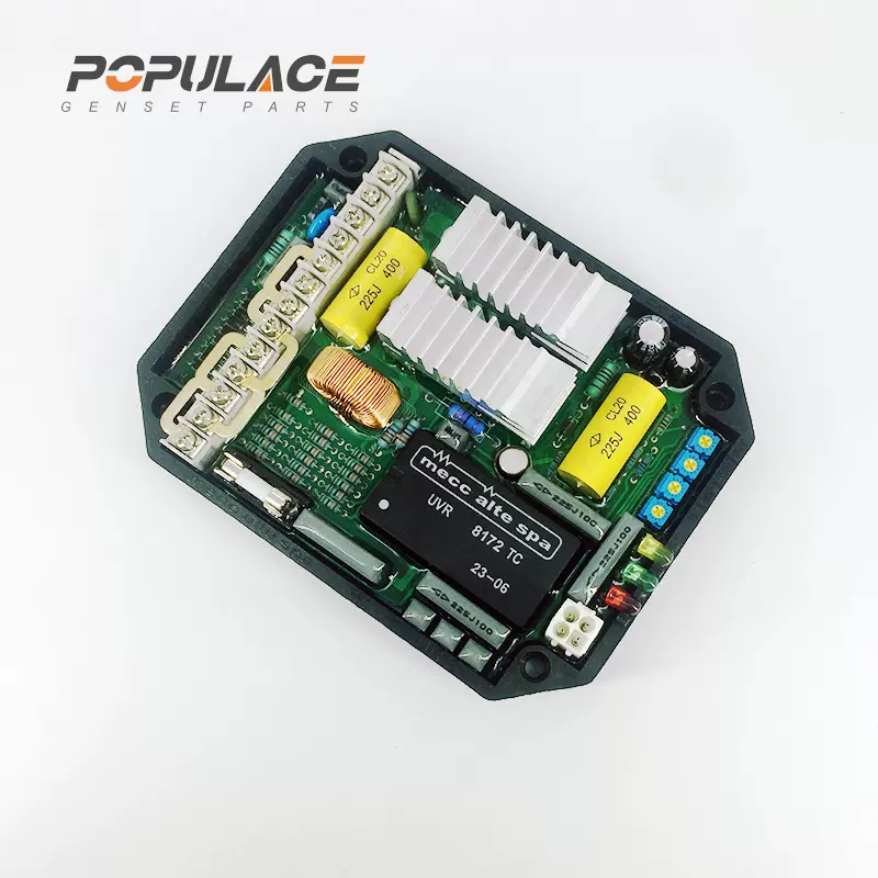 8172TC无刷柴油发电机组配件AVR UVR6自动电压调节器调压器稳压板