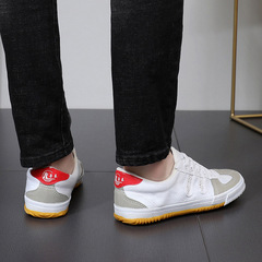 Lu Thai Spring and Autumn Mesh Volleyball Shoes Running Shoes Low-top Sports Shoes Soft Sole Tendon Bottom Couple Casual Shoes Canvas Shoes