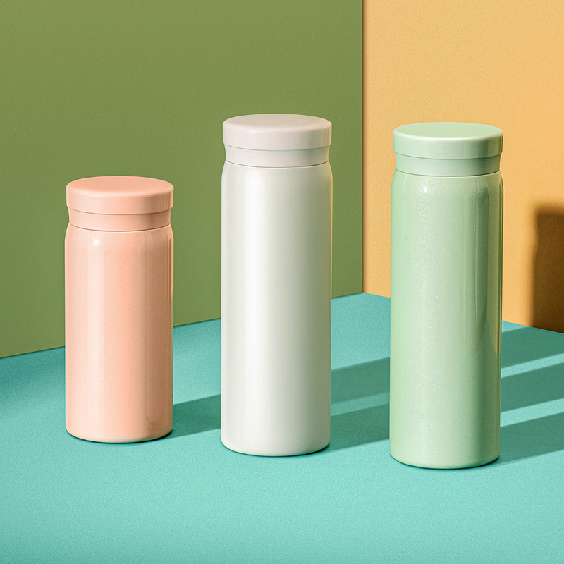 Mini handy thermos cup creative stainless steel ladies and children students portable pocket Cup simple Cup Mini handy thermos cup creative stainless steel ladies and children students portable pocket Cup simple Cup