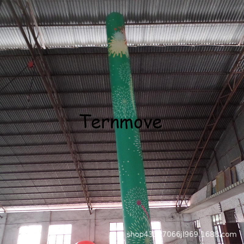 充气空中舞星气模车缝工艺单腿充气舞者inflatable sky dancer