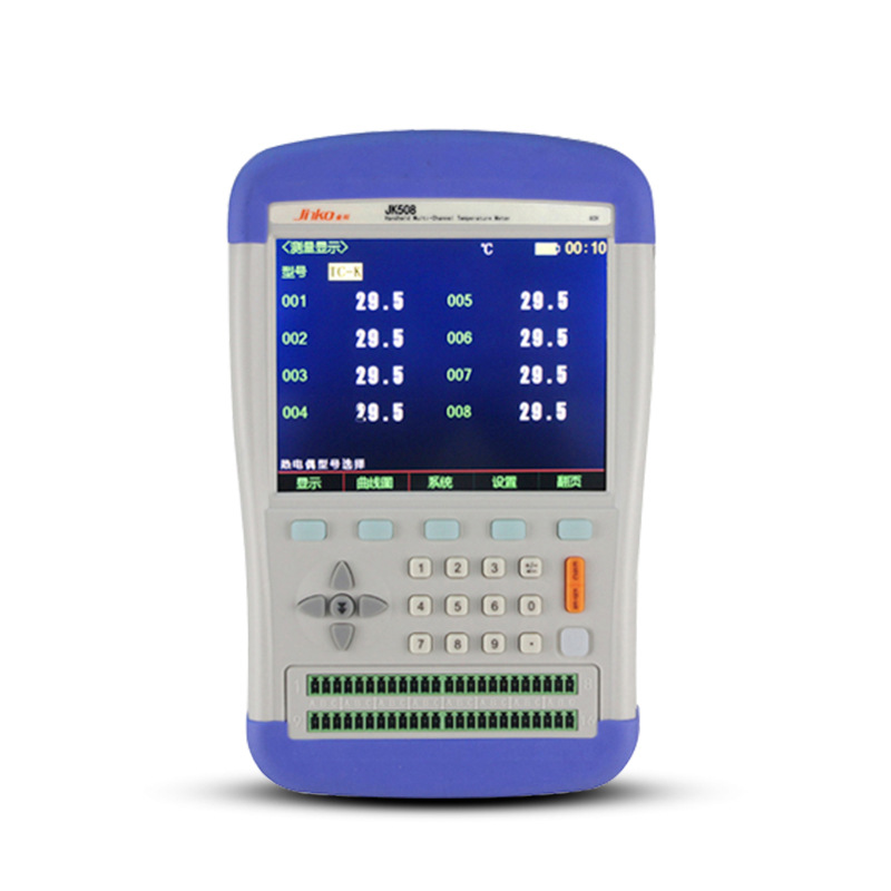 金科JK508/JK516/JK524手持多路温度测试仪8路16路24路温度巡检仪