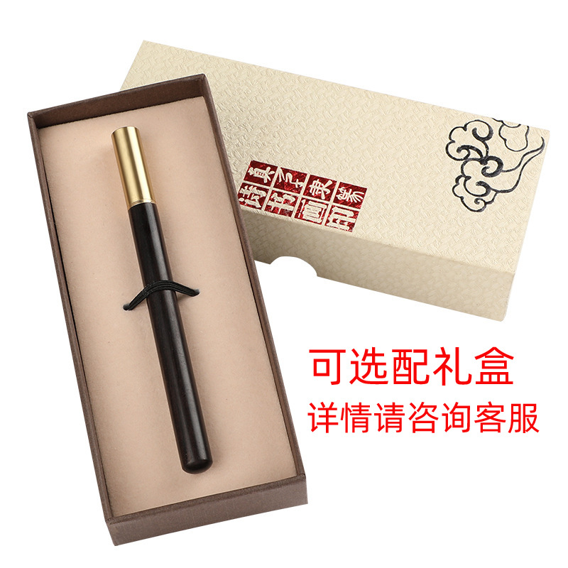 创意纸质钢笔签字笔圆珠笔盒礼品包装盒烫金印字广告笔盒