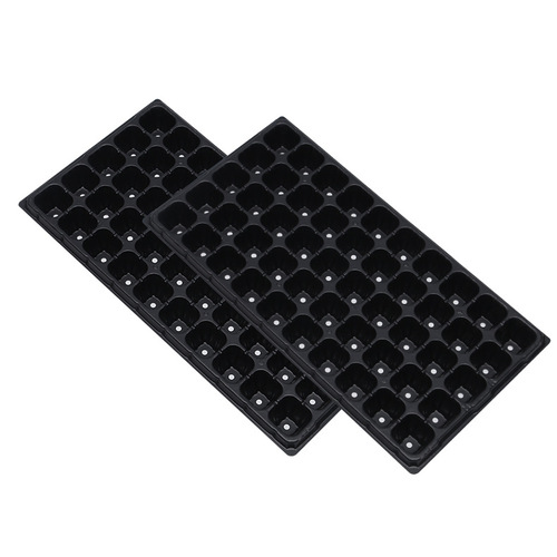 Supply of seedling trays for vegetable sprouts, flat trays, breathable and thickened seedling plug trays wholesale