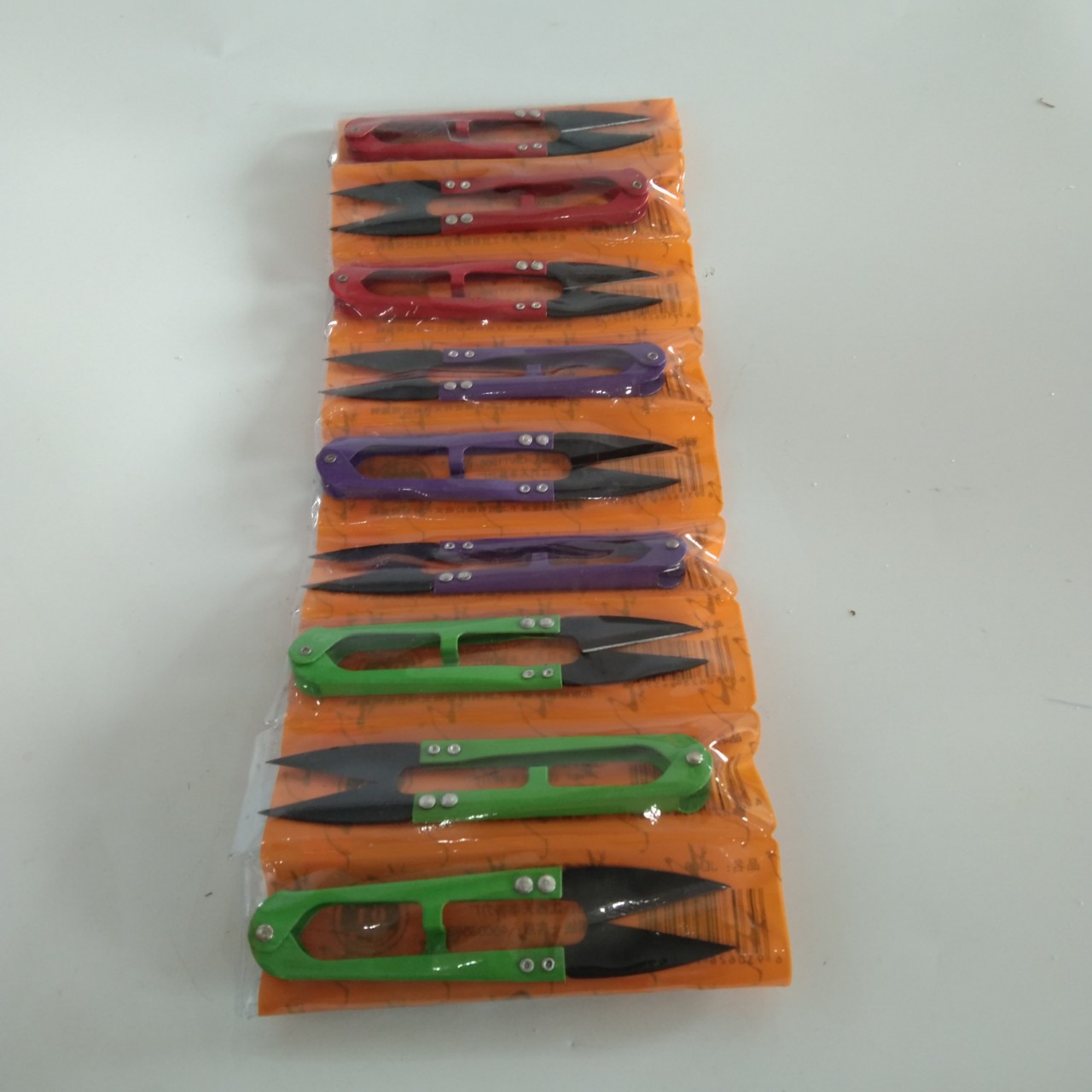 纱剪 剪线头 修布弹簧刀十字绣工具 U型高碳钢小剪刀