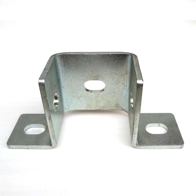 现货批发铁路配件支架连接件单面槽钢双拼槽钢垂直连接件桥架