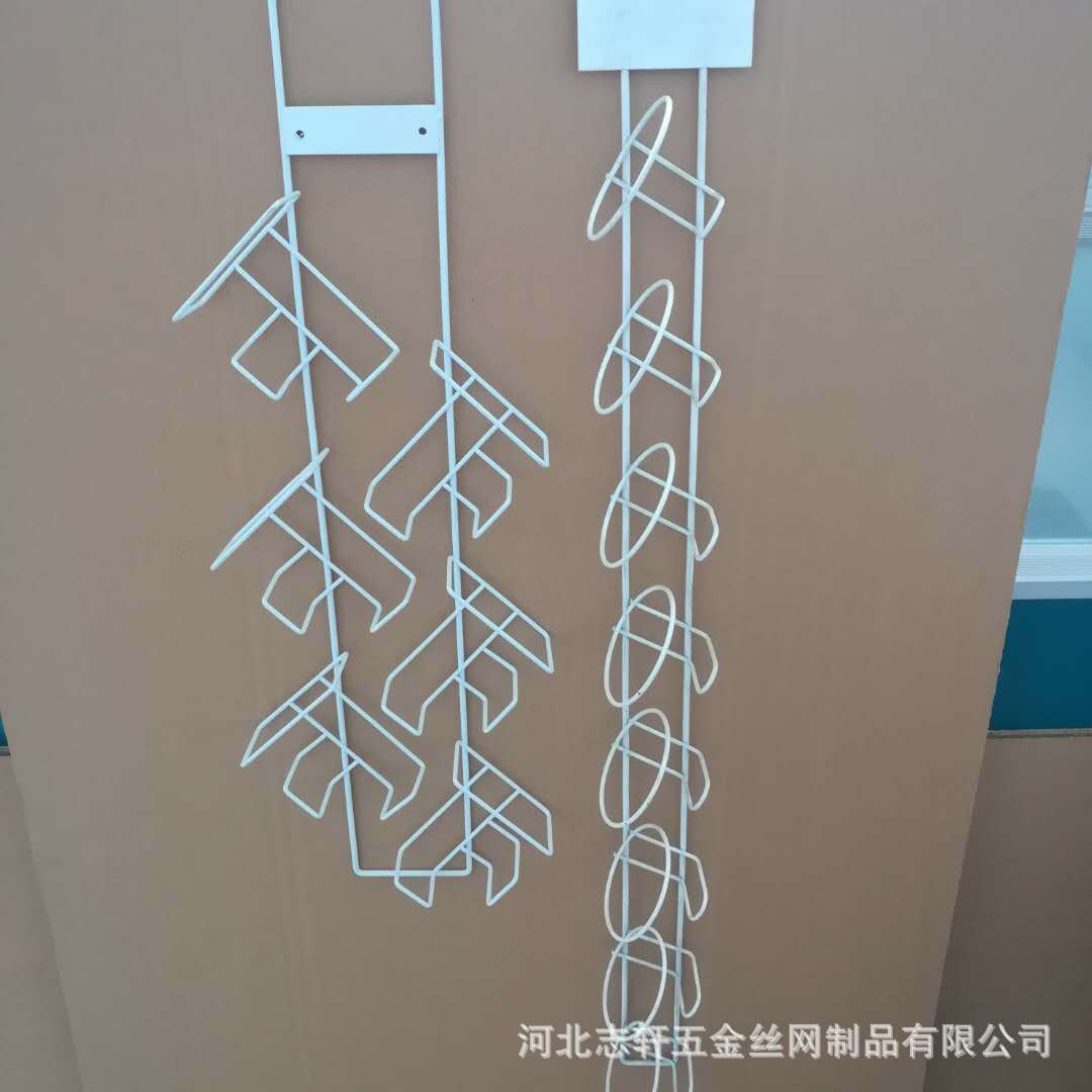 工厂可改款10瓶装芝麻油斜插挂架奶茶架饮料金属展示不锈钢