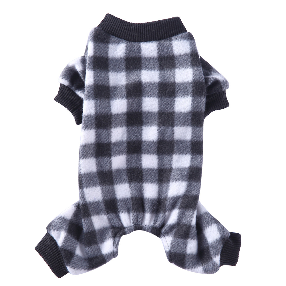 Suministros para mascotas transfronterizos ropa para perros homewear ropa para mascotas pijamas felpa ropa para mascotas ropa de otoño ropa para perros Pijamas image 11