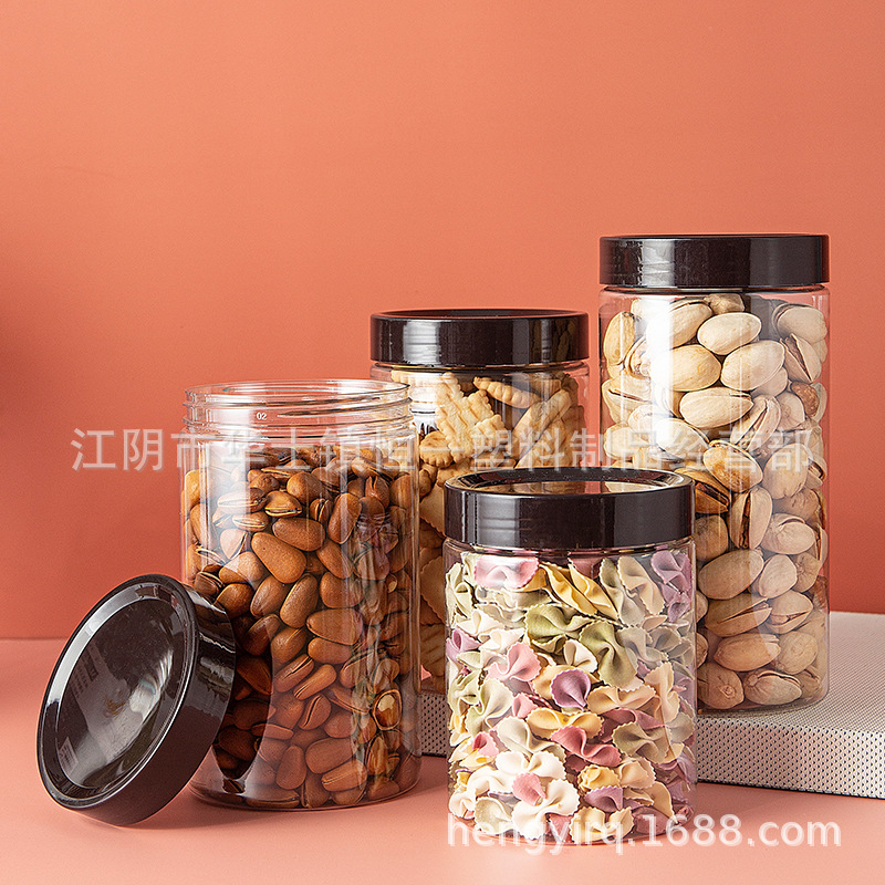 塑料食品瓶罐PET食品瓶罐袋装蜂蜜瓶坚果蜜饯杂粮果蔬面瓶罐