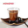 150ml double -layer cold and cold glass small capacity straight body transparent coffee juice cup spot manufacturers wholesale