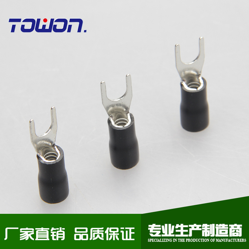 【供应】多种规格端子 专业生产预绝缘端头SV3.5-5 冷压制作