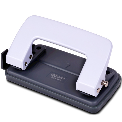 Deli 0101/0102 manual small hole punch paper binding punch desktop office supplies
