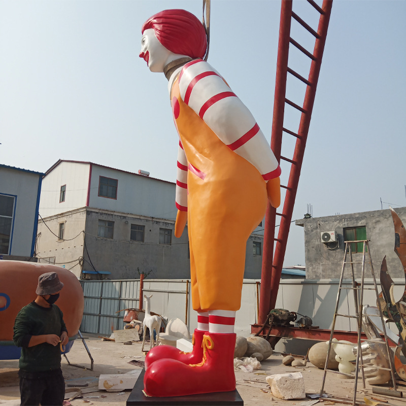 Large cartoon characters