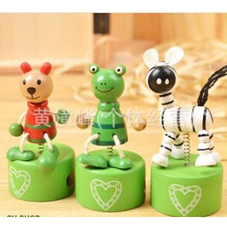 Cartoon cute handheld wooden sharpener