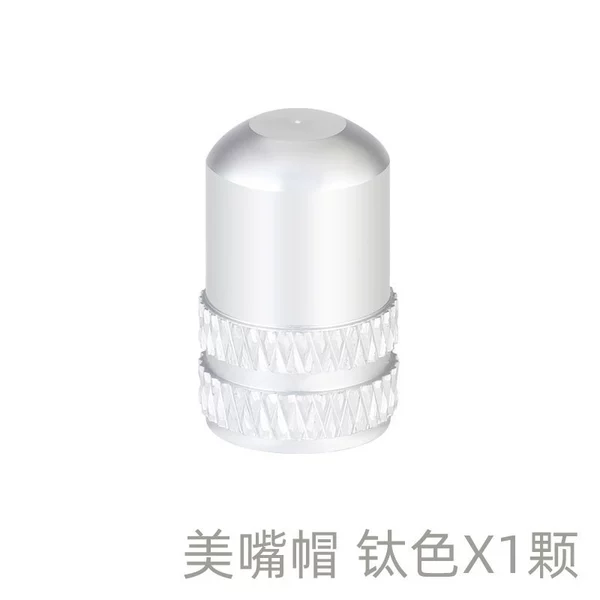 Beautiful mouth hat-titanium color