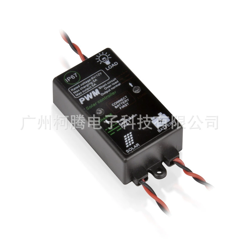 Солнечный контроллер 12V 3A с фотоэлементом для мониторинга оборудования, модель SC1203