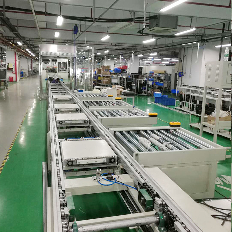 美容仪器生产线上下循环倍速链脱毛仪非标制作倍速链免费规划