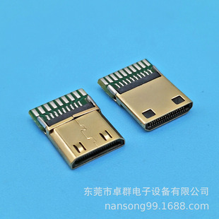 �F؛����MINI HDMI���^����HDMI C��19P���^�����ҕ�ӿڎ��庸��