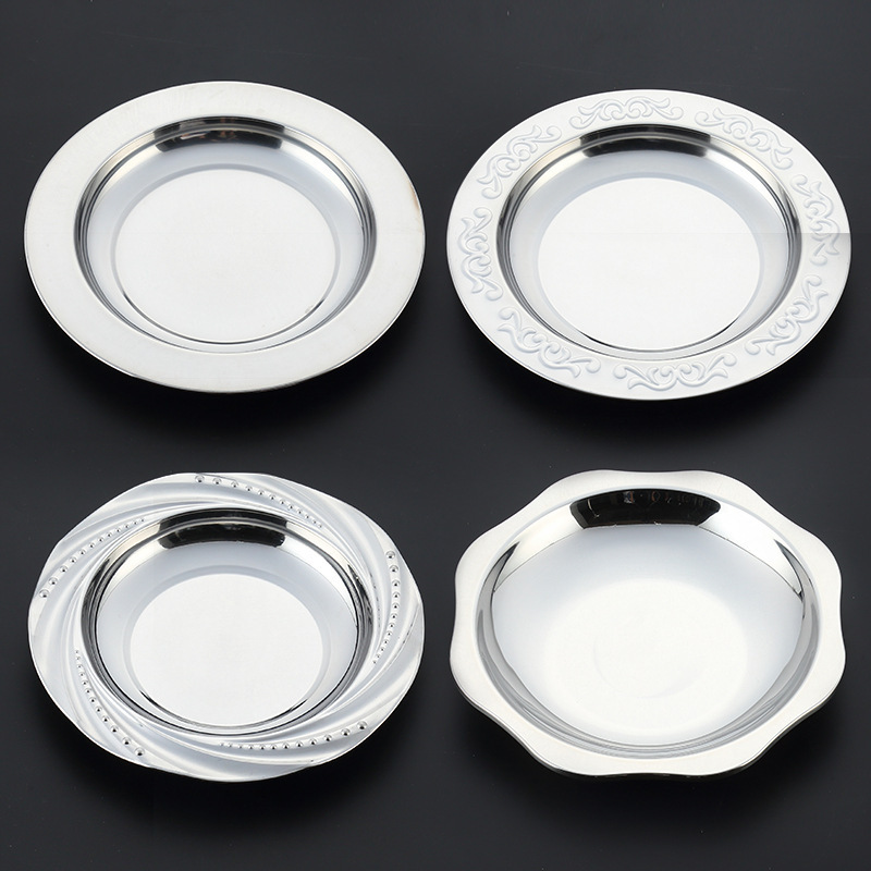 Special plate for crayfish lobster plate creative restaurant disc stainless steel pasta plate commercial seafood plate Special plate for crayfish lobster plate creative restaurant disc stainless steel pasta plate commercial seafood plate