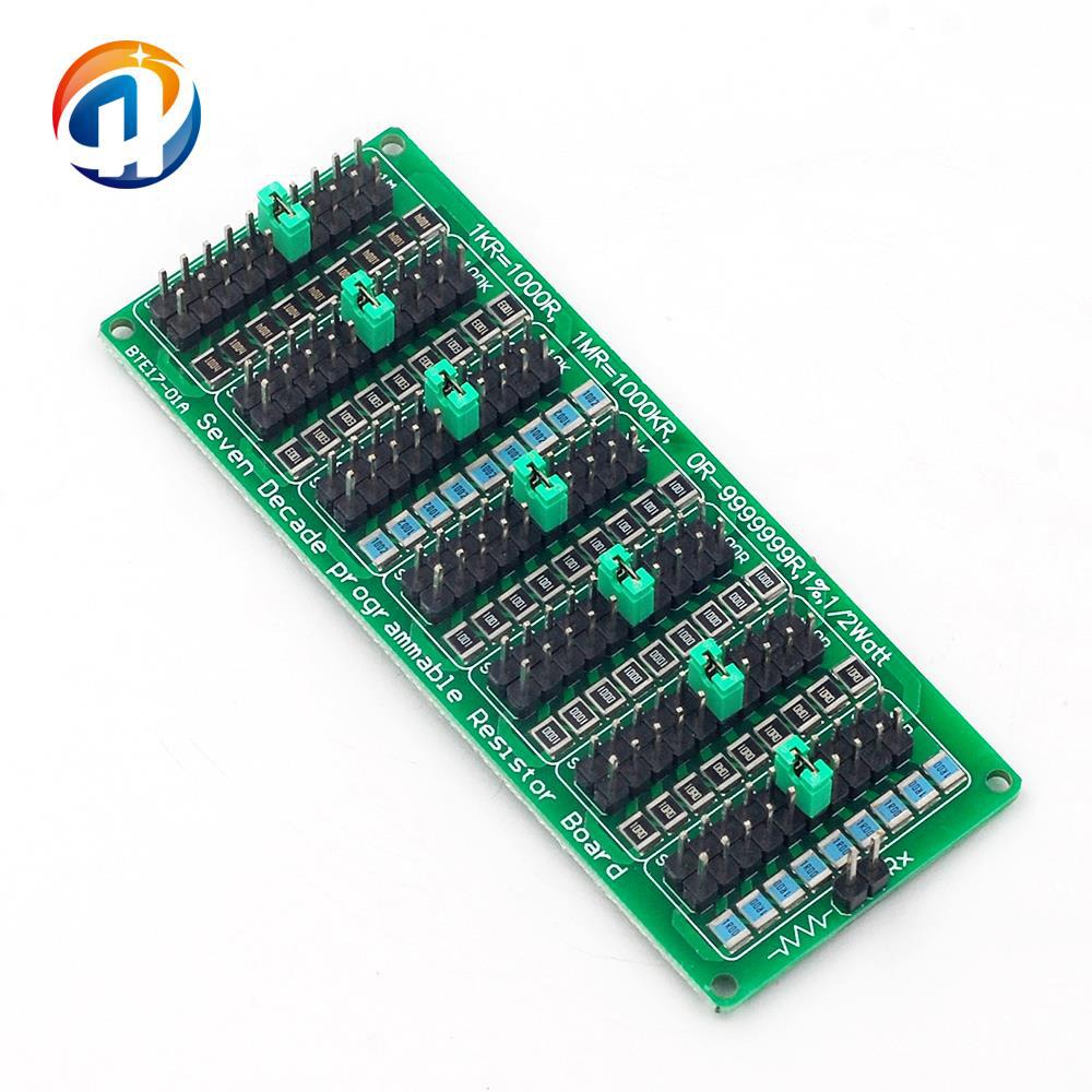 1R - 9999999R可编程电阻板