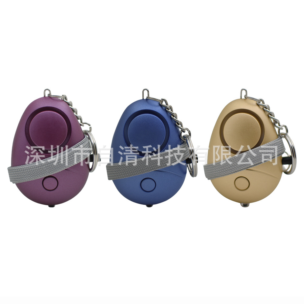 Alarma Personal de Bolsillo para Mochila, Luz LED, 130 dB, para Mujeres
