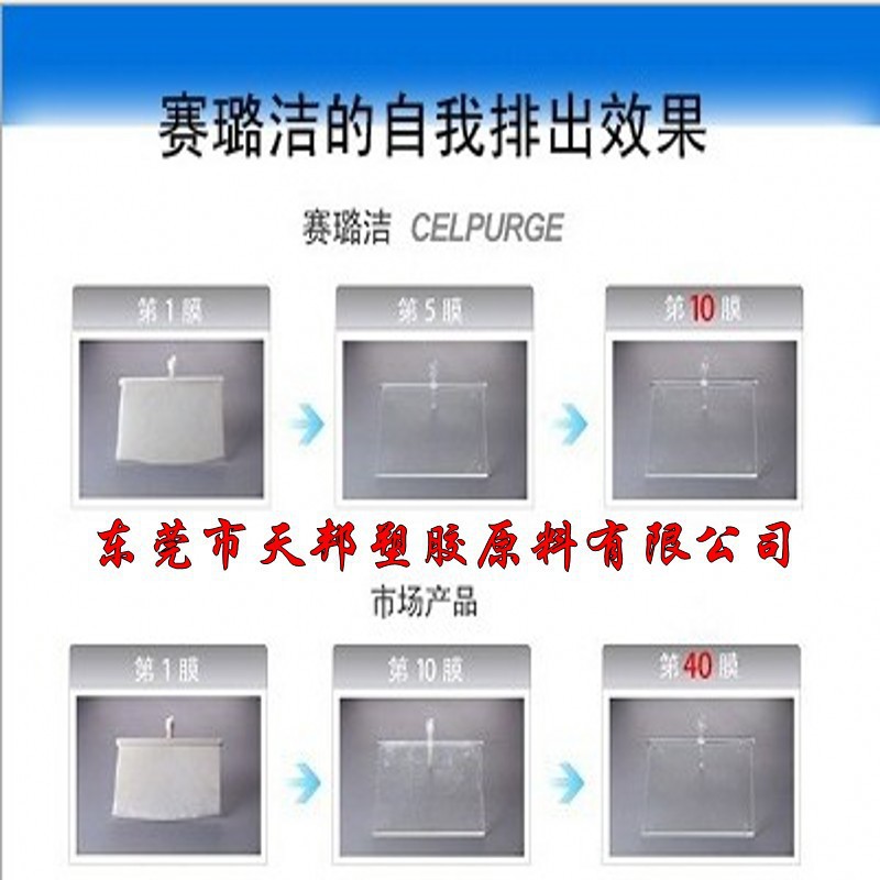 供应日本进口清洗剂 赛璐洁 注塑机清洗料 可清洗各种注塑机 挤出