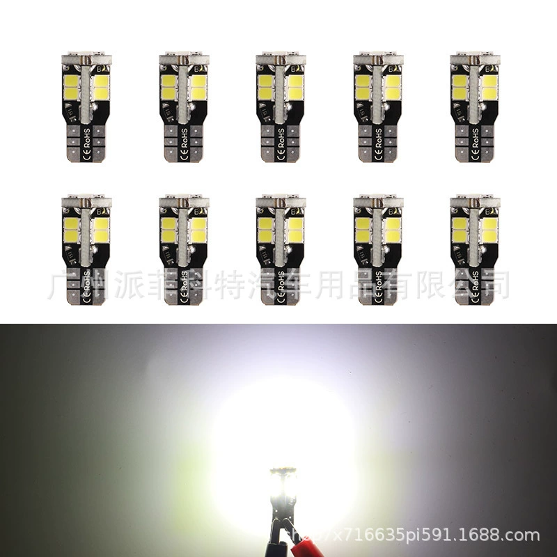 Внешняя торговля T10 2835 20, настольная лампа, экспортная лампа, индикатор ширины, декодирование света, светодиодный автомобильный светильник, освещение номерного знака автомобиля, супер яркий