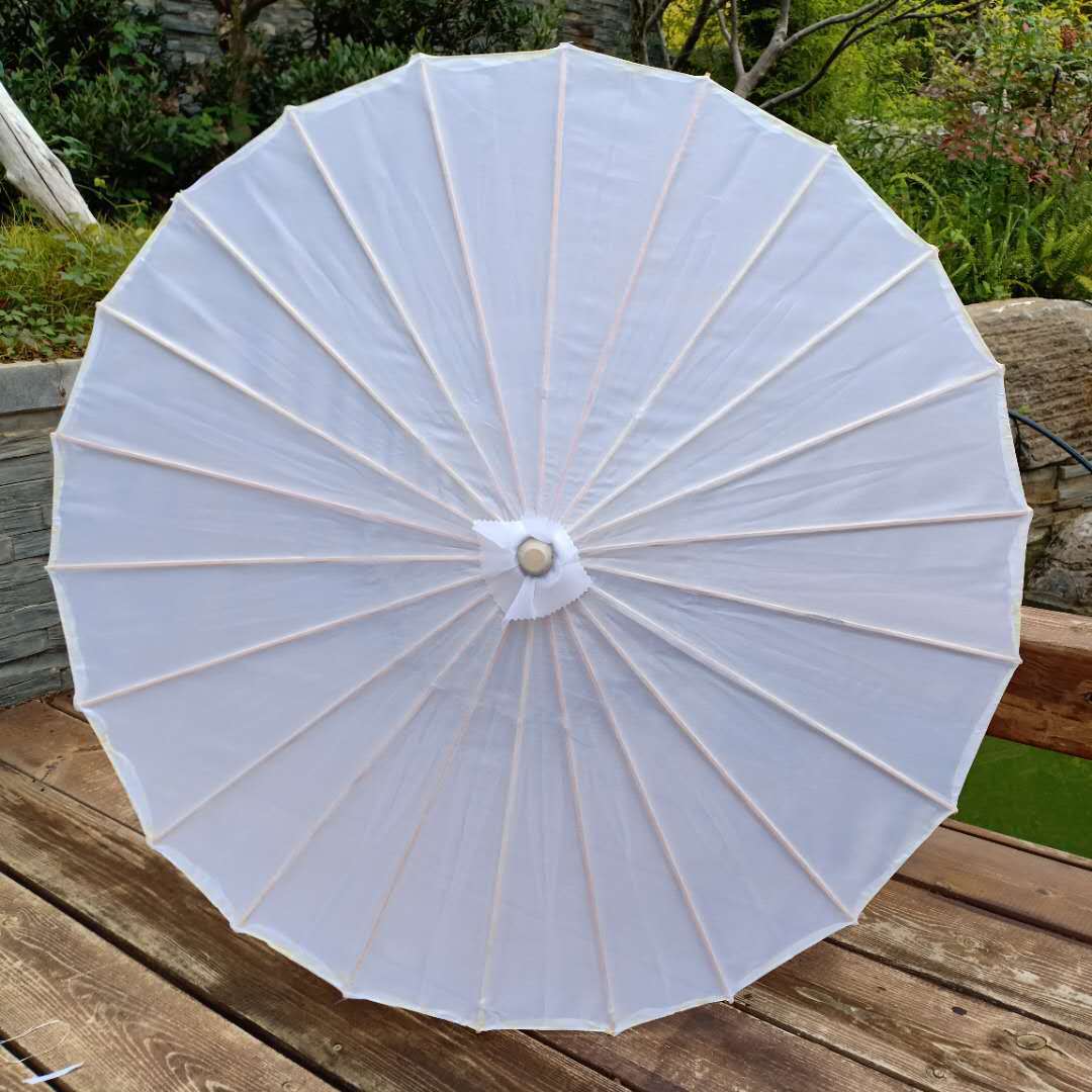 Hanfu fotografía apoyos paraguas artesanía clásica paraguas de papel engrasado Paraguas de baile de estilo chino paraguas de borla de estilo antiguo traje antiguo