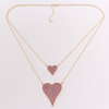 Brand fashionable zirconium, pendant, necklace, sweater, accessory, Korean style