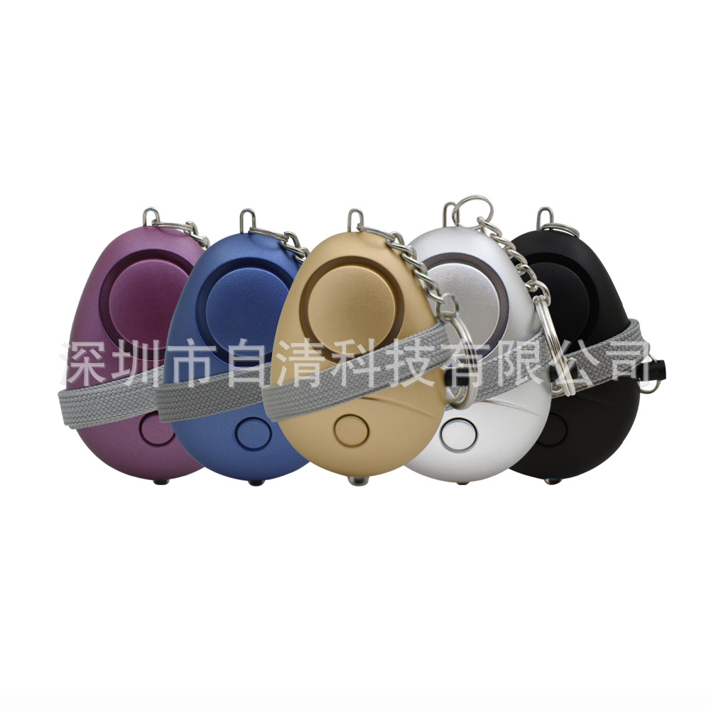 Alarma Personal de Bolsillo para Mochila, Luz LED, 130 dB, para Mujeres