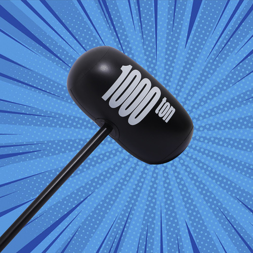 Factory Direct Sale 1000 Pounds Hammer Inflatable Toy Children PVC Hammer Toy Inflatable Toy